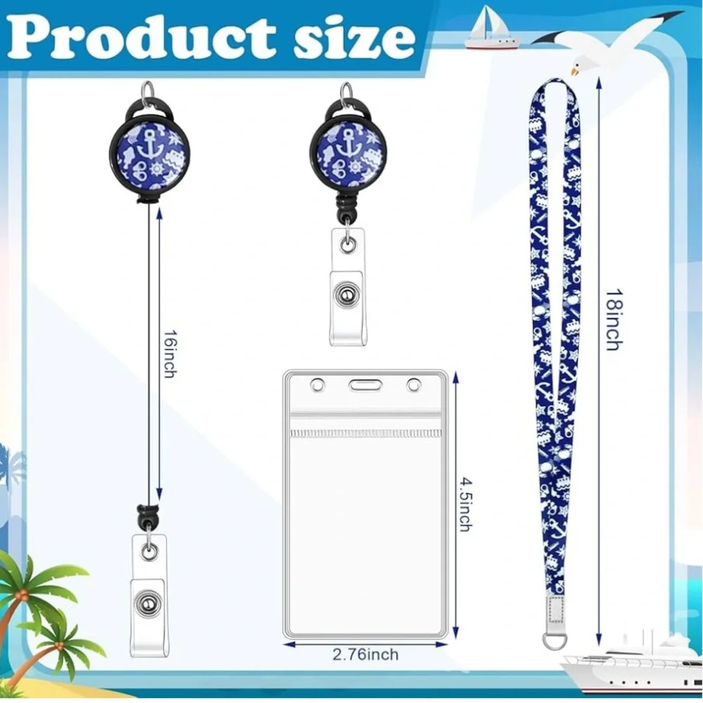 Amazon Kids Lanyard Set - Red, Black, and Blue